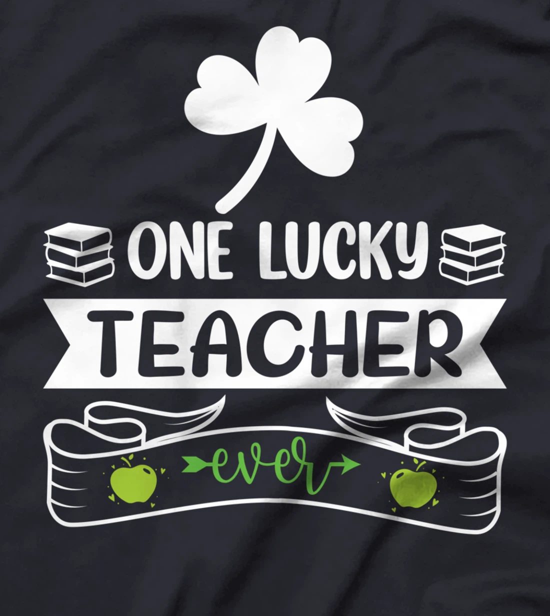 One Lucky Teacher St Patricks Day Shamrock Men Women Gifts T-Shirt