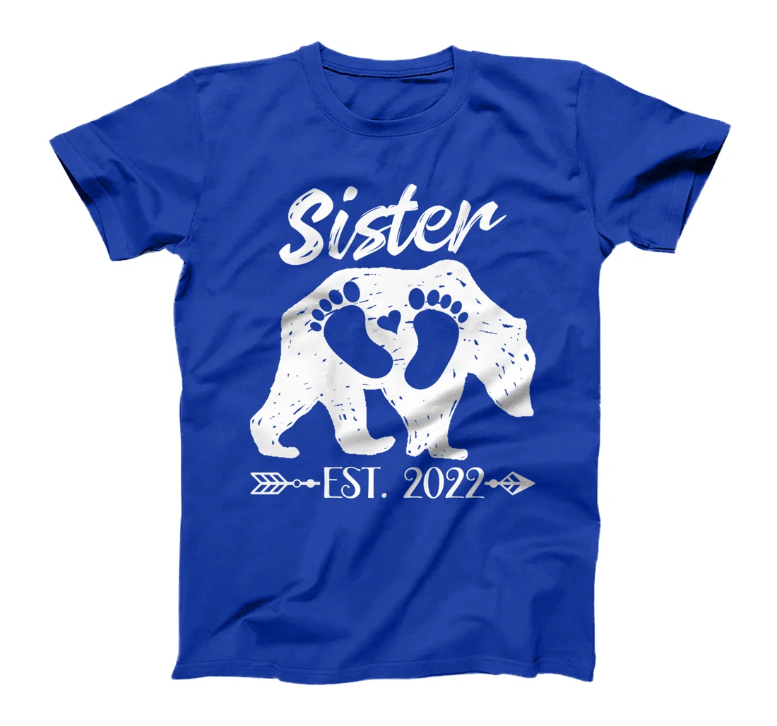 New Sister Bear Est 2022 Baby Announcement Brother T-Shirt