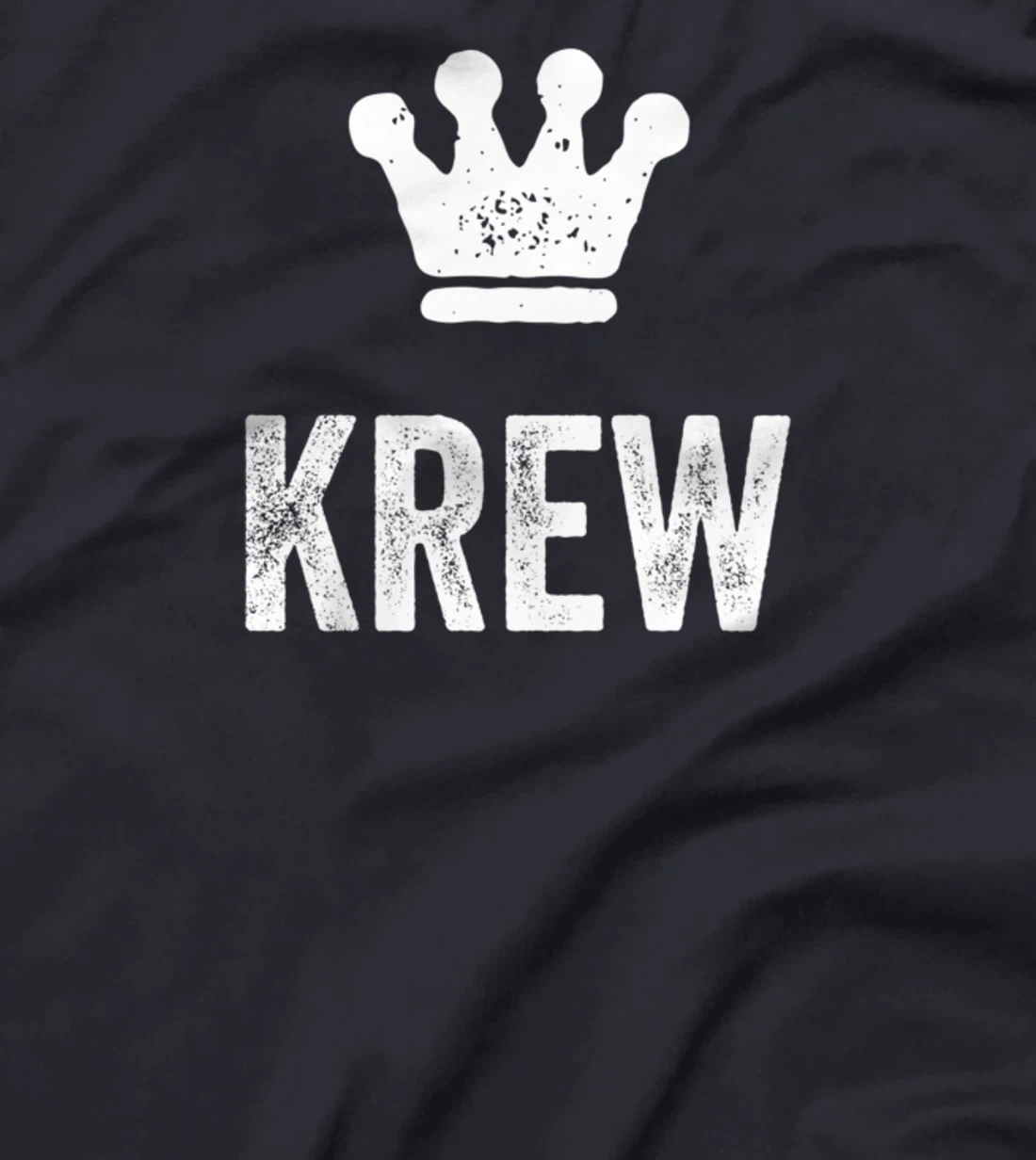 Krew the King / Crown & Name Design for Men Called Krew T-Shirt