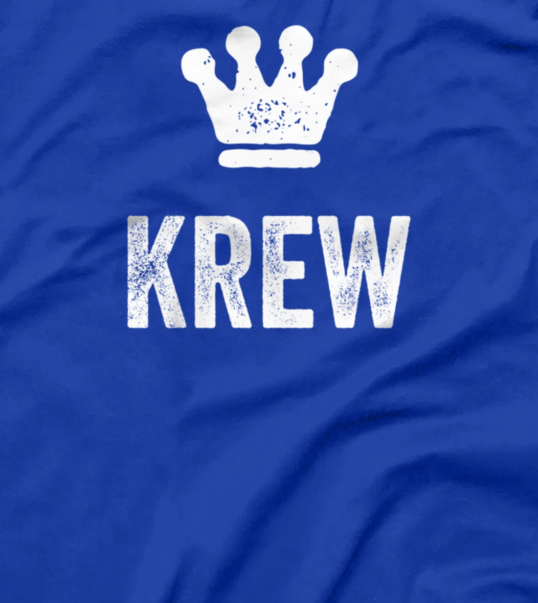 Krew the King / Crown & Name Design for Men Called Krew T-Shirt