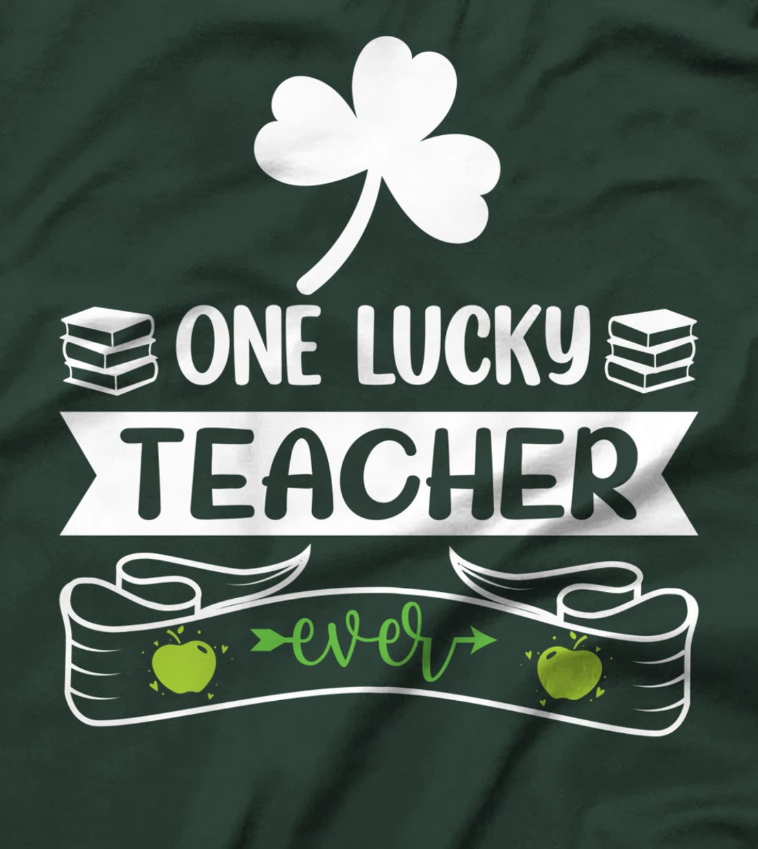 One Lucky Teacher St Patricks Day Shamrock Men Women Gifts T-Shirt