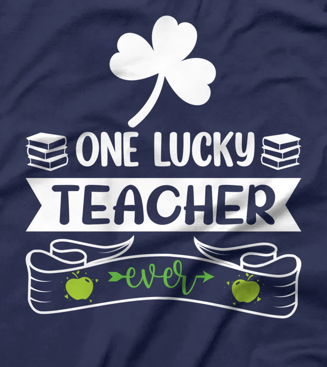 One Lucky Teacher St Patricks Day Shamrock Men Women Gifts T-Shirt