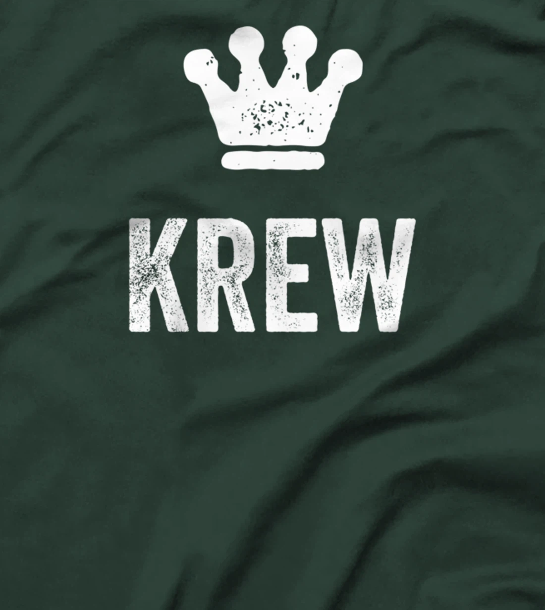 Krew the King / Crown & Name Design for Men Called Krew T-Shirt