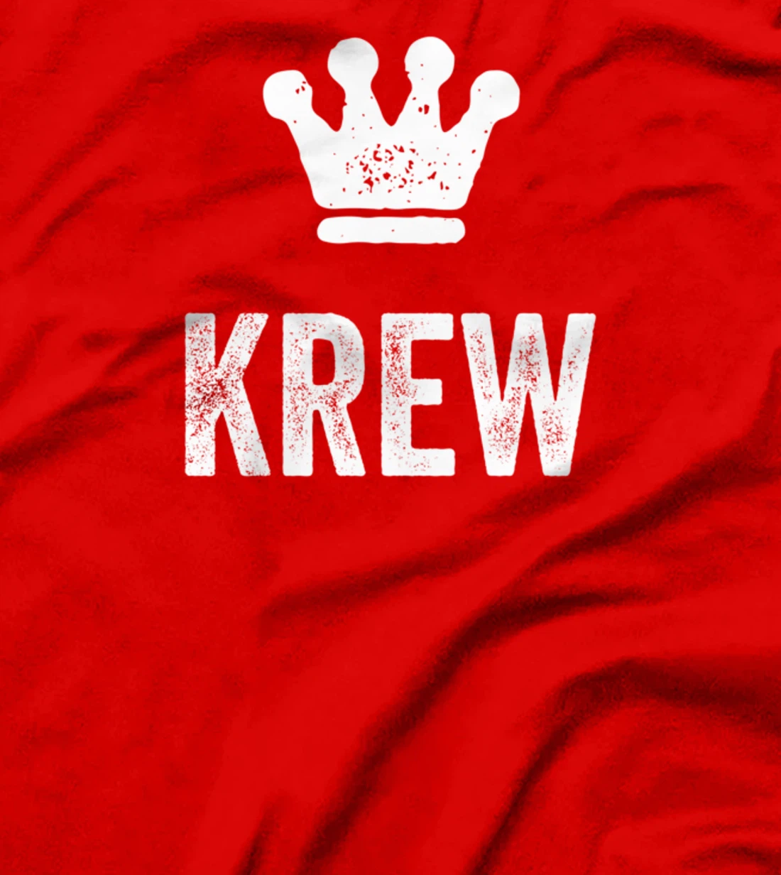 Krew the King / Crown & Name Design for Men Called Krew T-Shirt