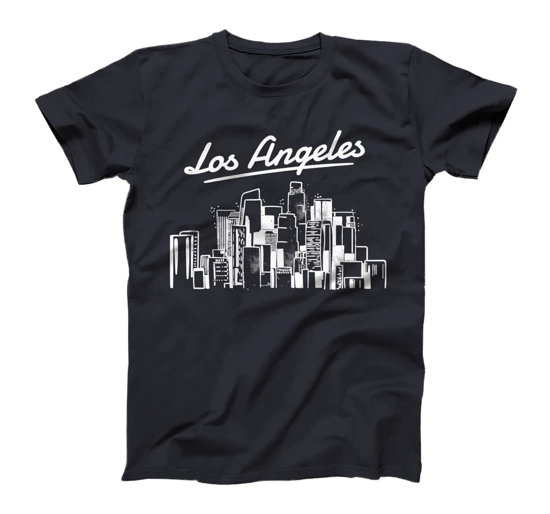 Los Angeles Skyline LA Vintage California T-Shirt