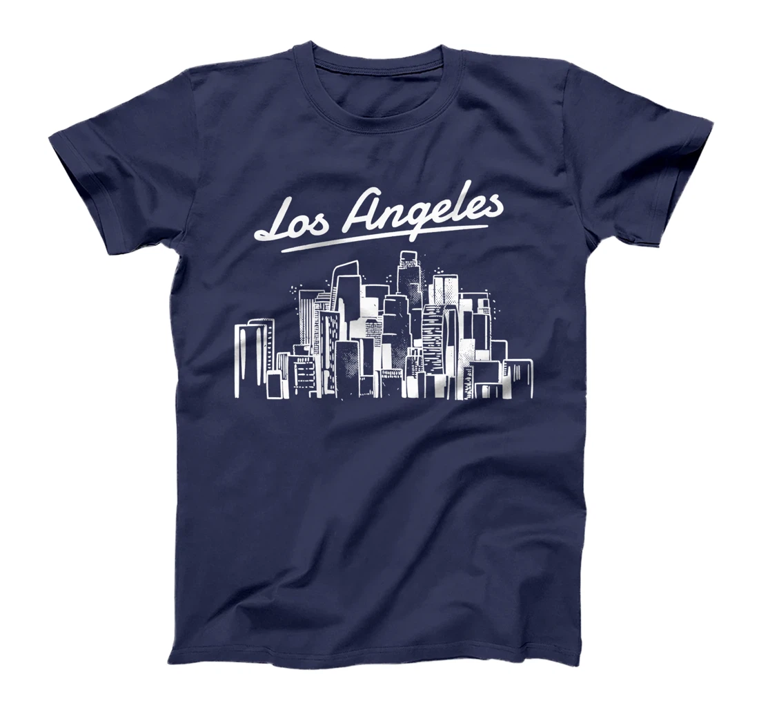 Los Angeles Skyline LA Vintage California T-Shirt