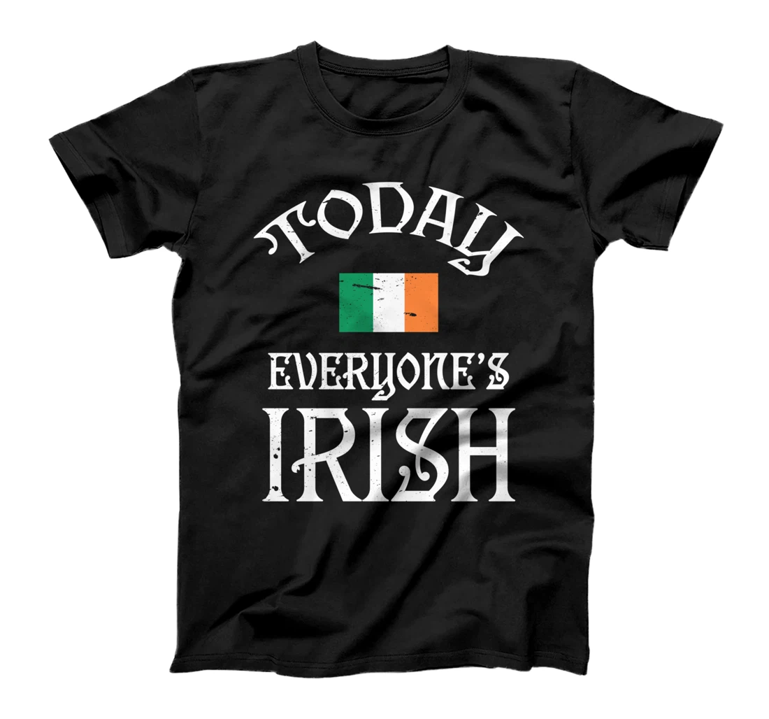 Everyone's Irish St Patrick's Day Irish Flag T-Shirt