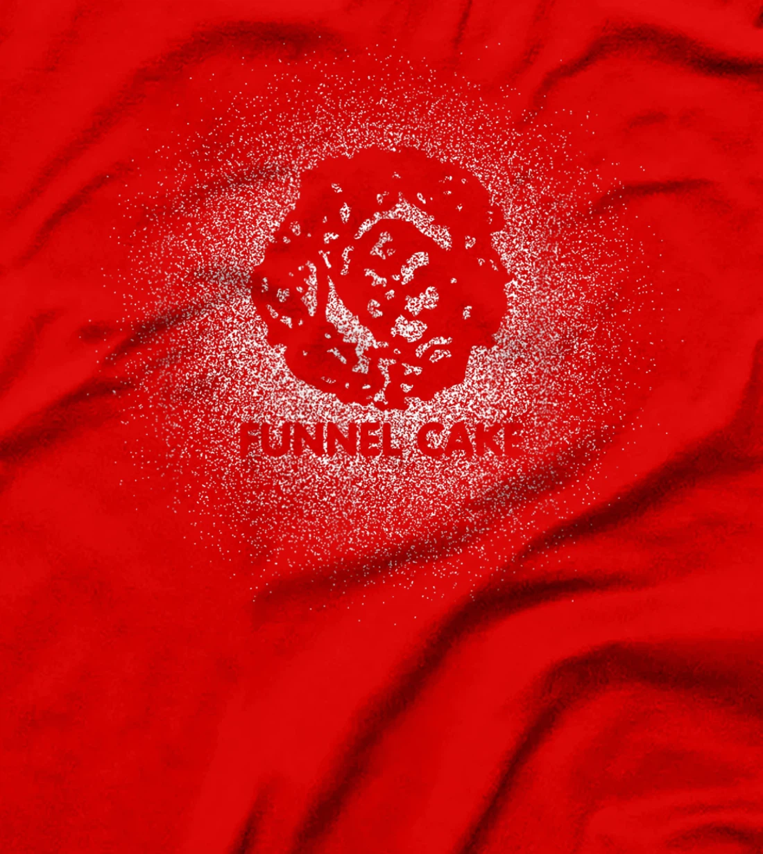 State Fair Carnival Amusement Park Powder Sugar Dessert Food T-Shirt, Women T-Shirt