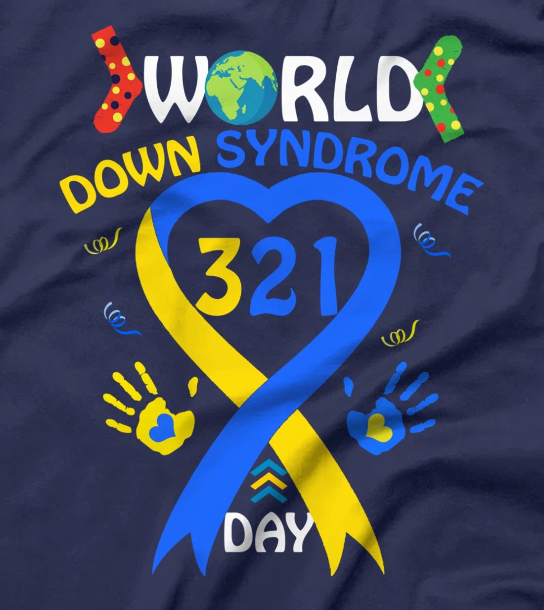World Down Syndrome Day T-shirt Support and Awareness 3.21 T-Shirt
