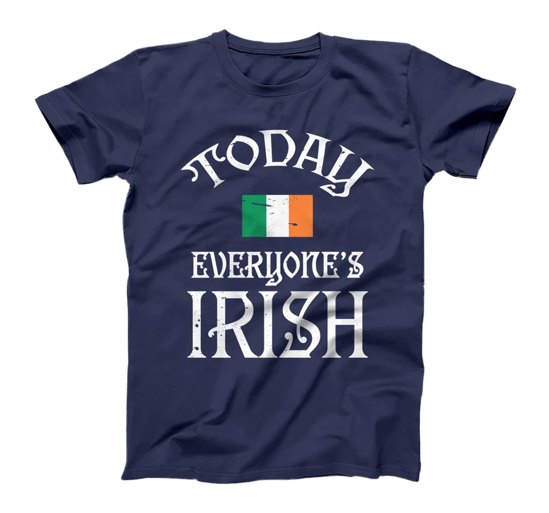 Everyone's Irish St Patrick's Day Irish Flag T-Shirt