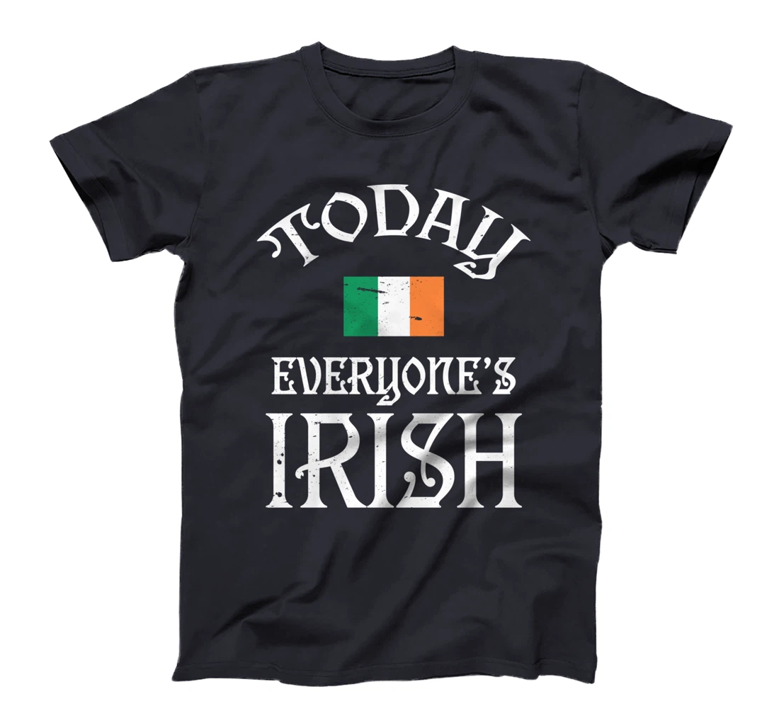 Everyone's Irish St Patrick's Day Irish Flag T-Shirt