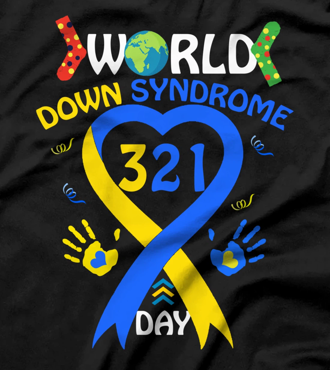 World Down Syndrome Day T-shirt Support and Awareness 3.21 T-Shirt