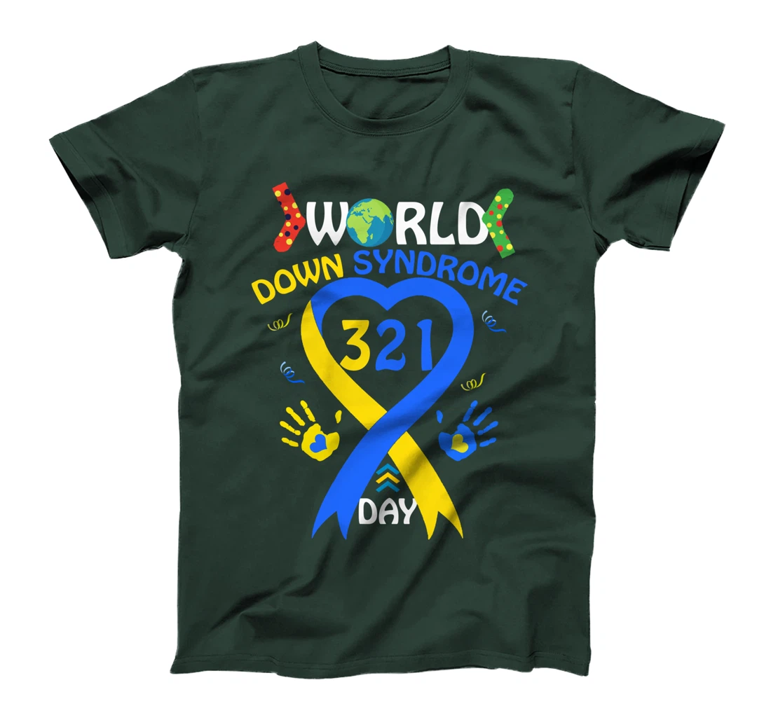 World Down Syndrome Day T-shirt Support and Awareness 3.21 T-Shirt