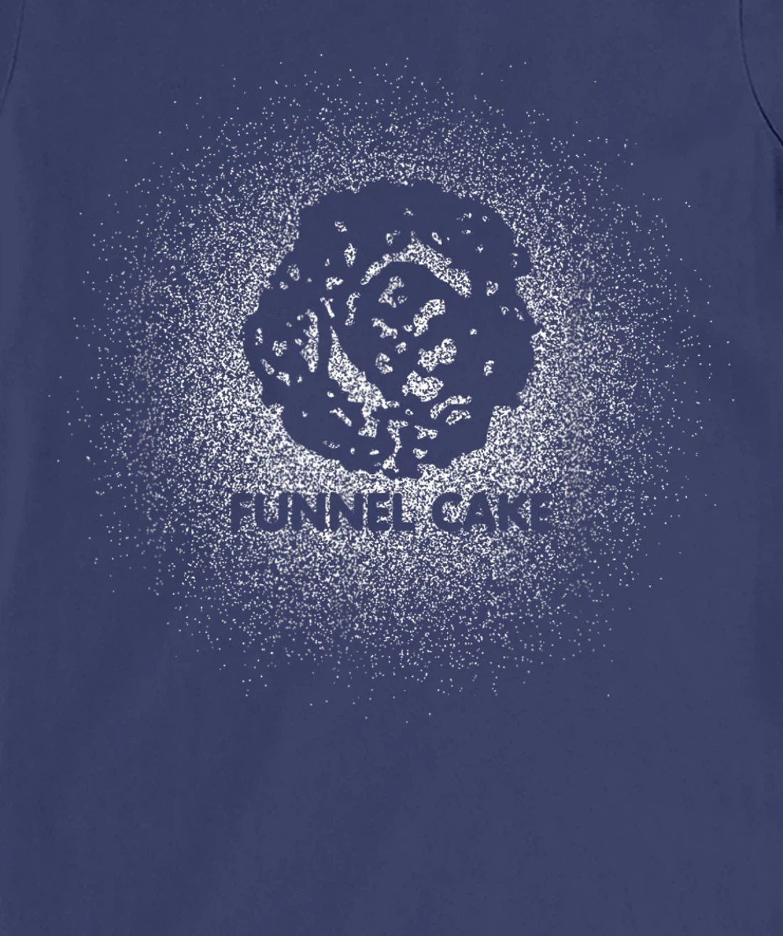 State Fair Carnival Amusement Park Powder Sugar Dessert Food T-Shirt, Women T-Shirt