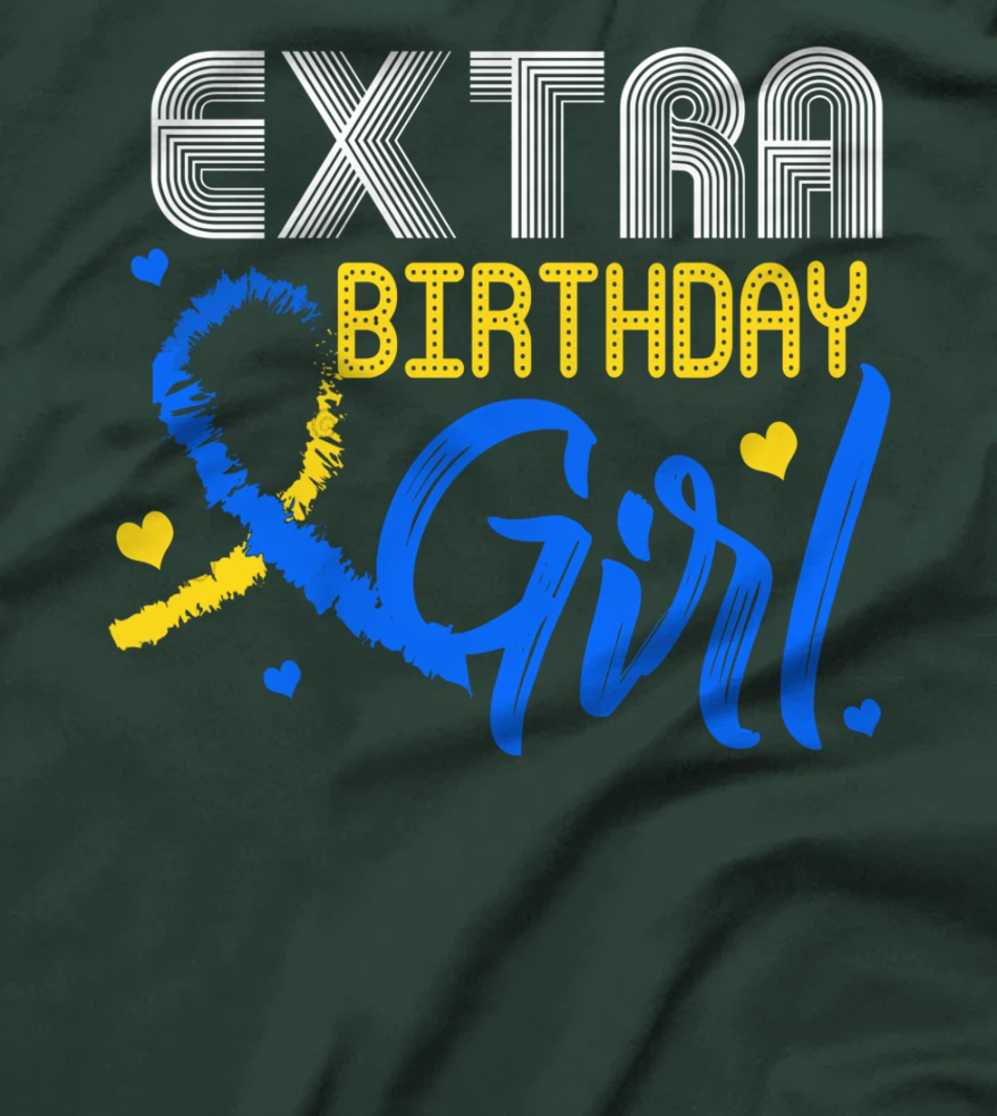 Down Syndrome Awareness Shirts T21 Day Shirt for Girls T-Shirt