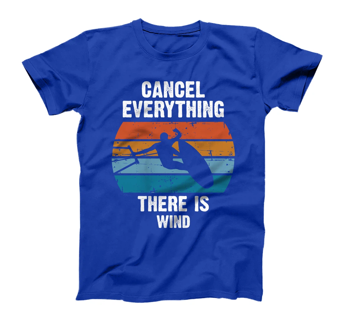 Kitesurfing Kite Surfer Kiteboarding Surfing Windsurfe Retro T-Shirt