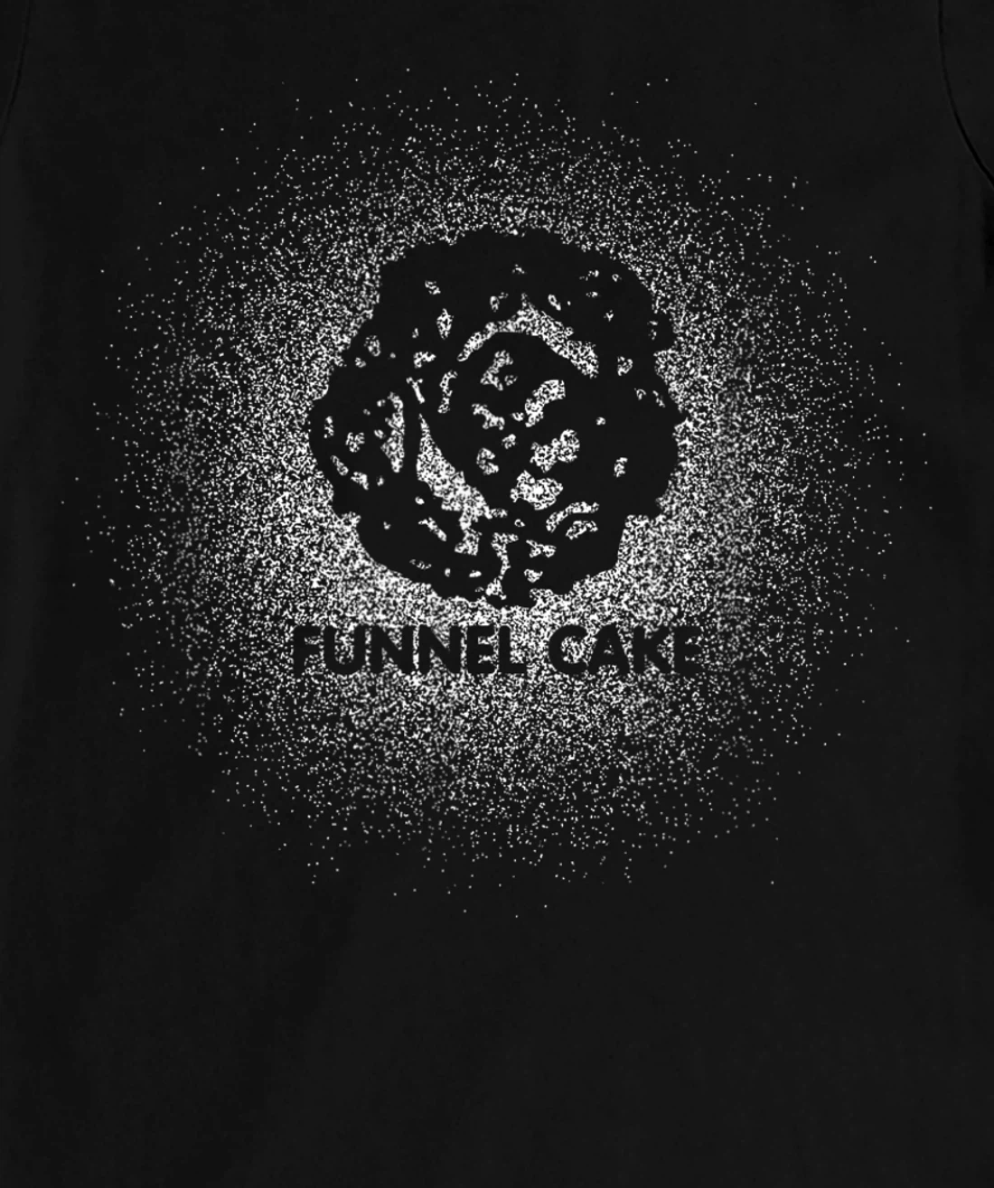 State Fair Carnival Amusement Park Powder Sugar Dessert Food T-Shirt, Women T-Shirt