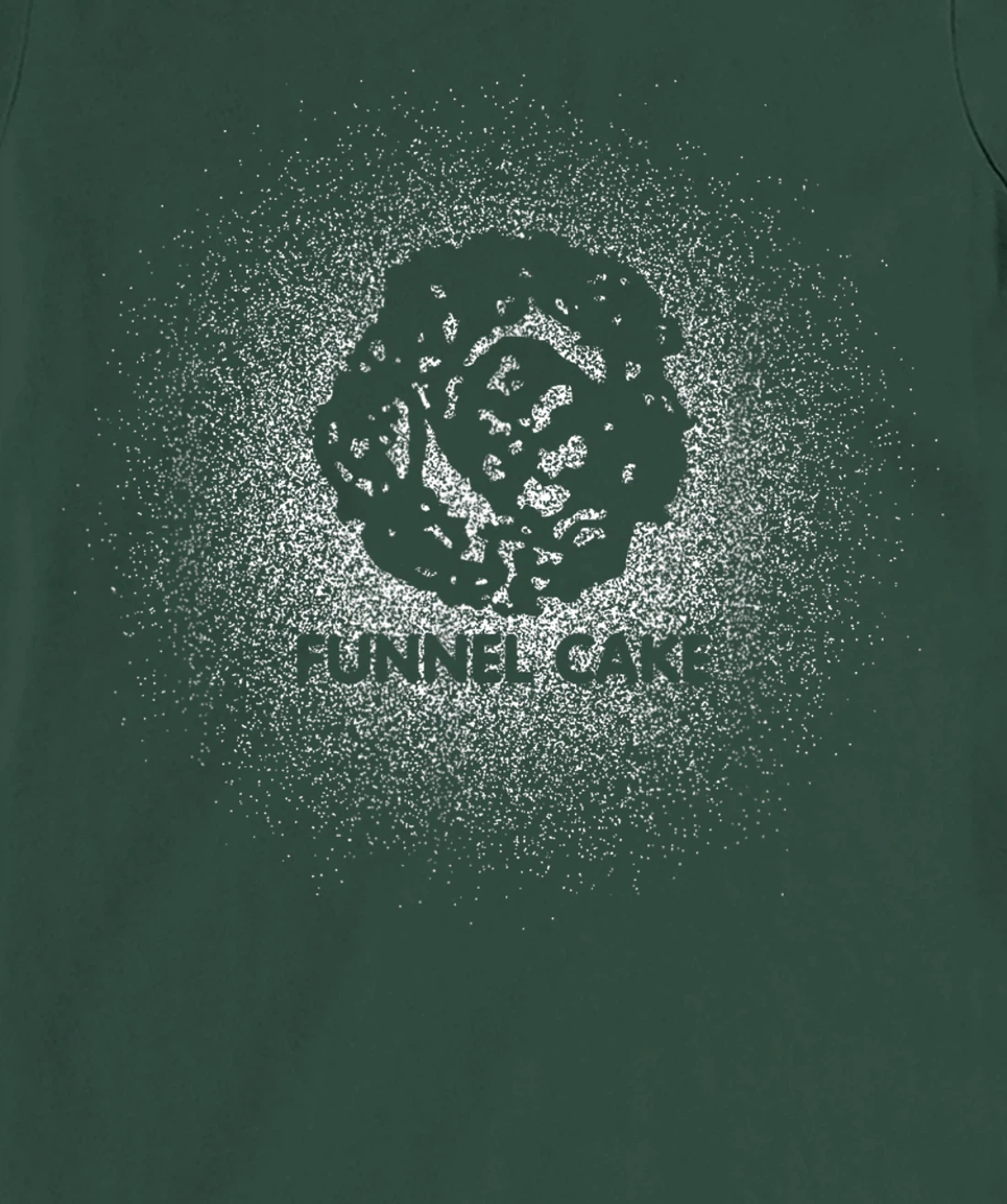 State Fair Carnival Amusement Park Powder Sugar Dessert Food T-Shirt, Women T-Shirt