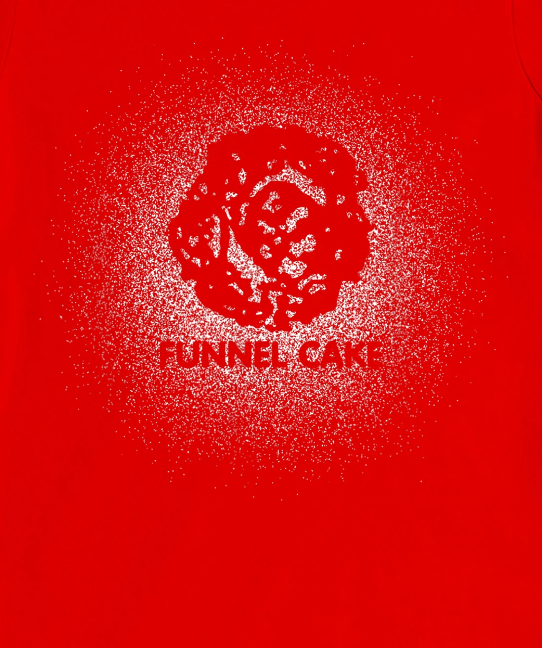 State Fair Carnival Amusement Park Powder Sugar Dessert Food T-Shirt, Women T-Shirt