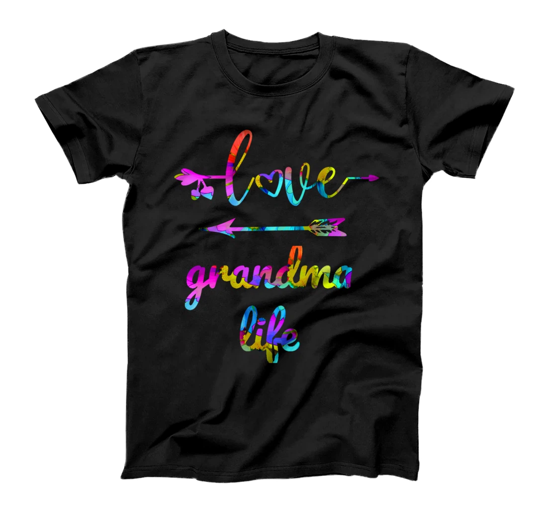 Grandma Life Art Design, Love Being a Grandmother T-Shirt