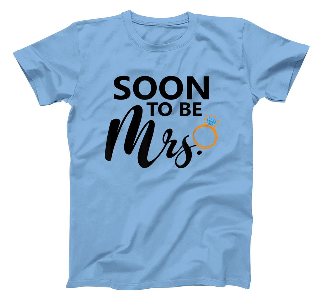 Soon To Be Mrs. Engagement Bride Bachelorette Party Matching T-Shirt, Women T-Shirt