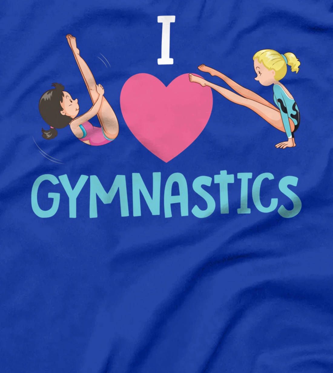 Gymnast I Love Gymnastics Beam Cartwheel Handspring Tumbler T-Shirt