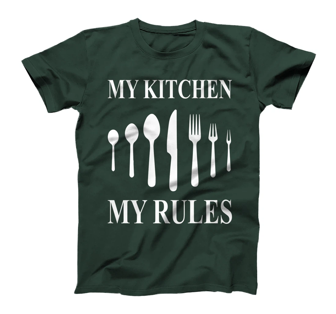 My Kittchen My Rules - cooking cook gifts cook T-Shirt, Women T-Shirt