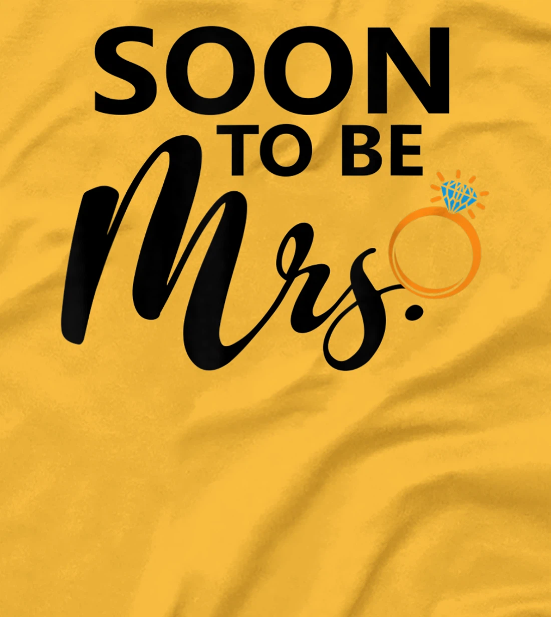 Soon To Be Mrs. Engagement Bride Bachelorette Party Matching T-Shirt, Women T-Shirt