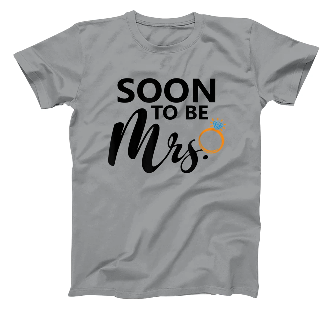 Soon To Be Mrs. Engagement Bride Bachelorette Party Matching T-Shirt, Women T-Shirt