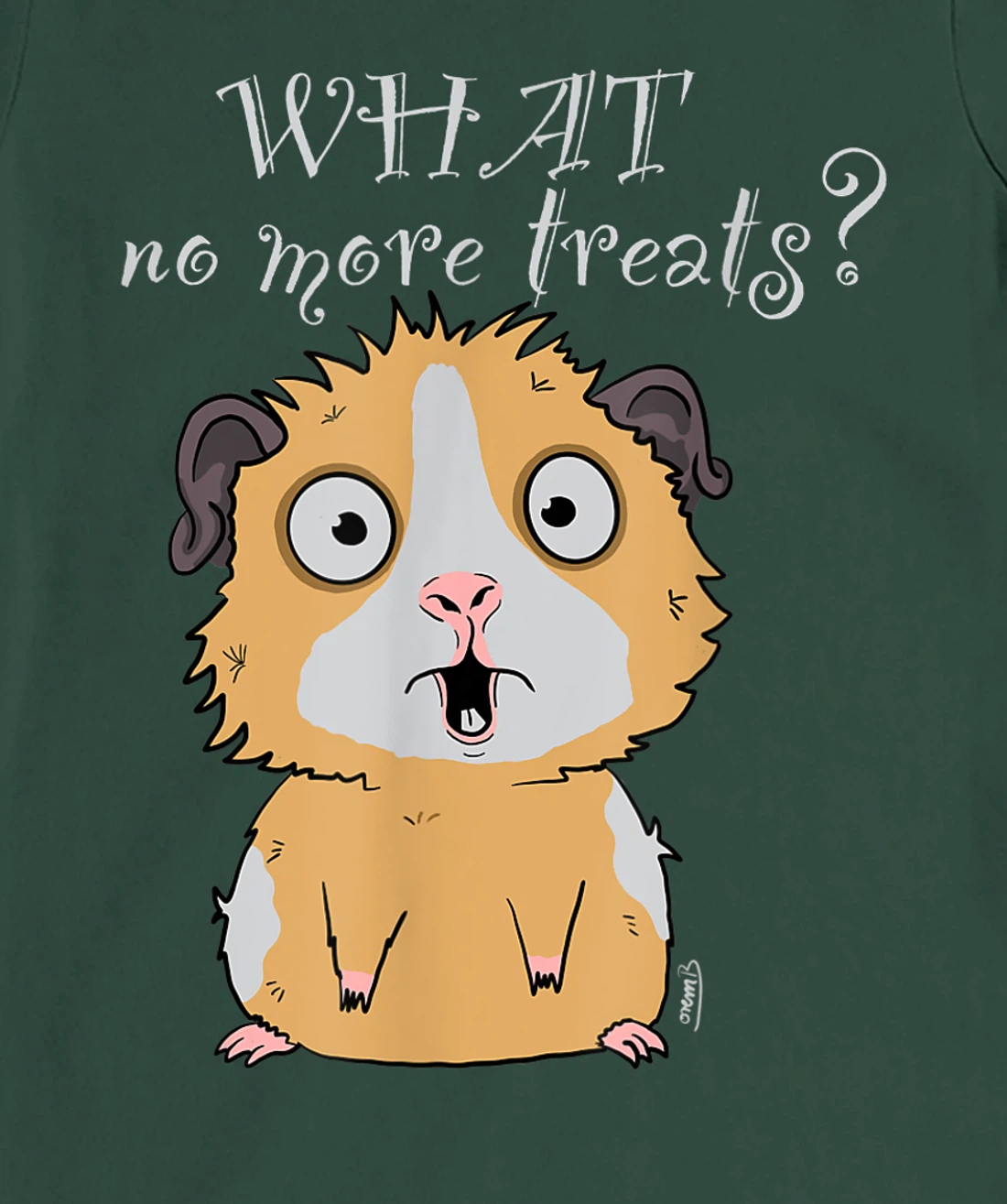 Guinea pig no treats funny guinea pig T-Shirt, Kid T-Shirt and Women T-Shirt