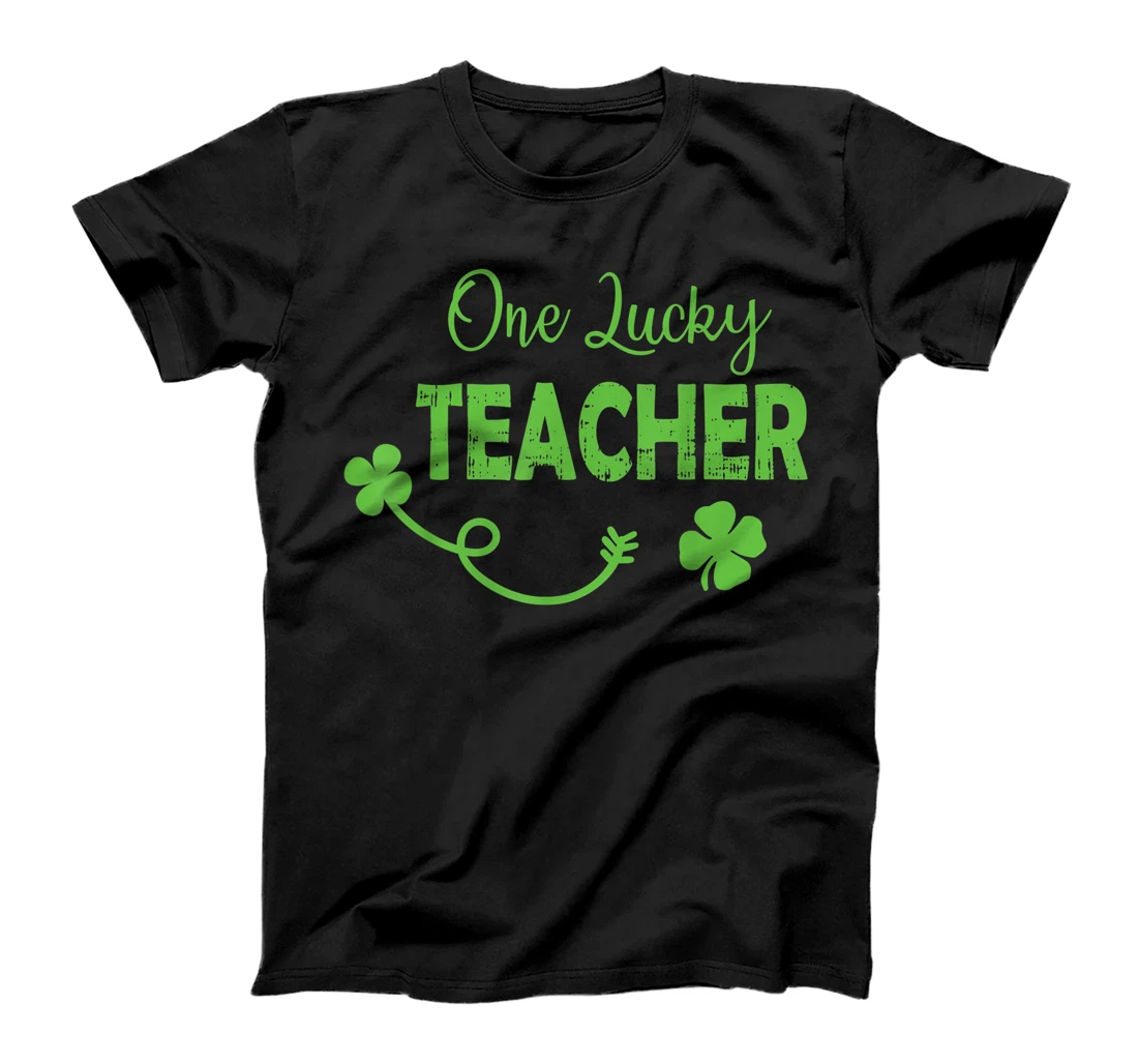 One Lucky Teacher St Patricks Day Shamrock Men Women Gifts T-Shirt, Kid T-Shirt and Women T-Shirt