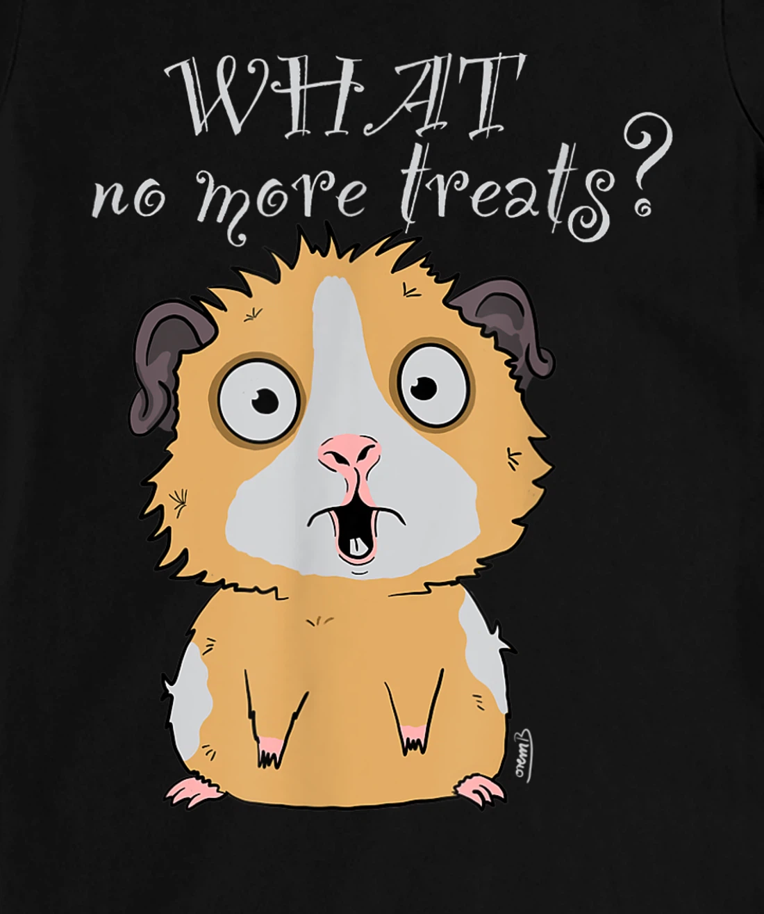 Guinea pig no treats funny guinea pig T-Shirt, Kid T-Shirt and Women T-Shirt