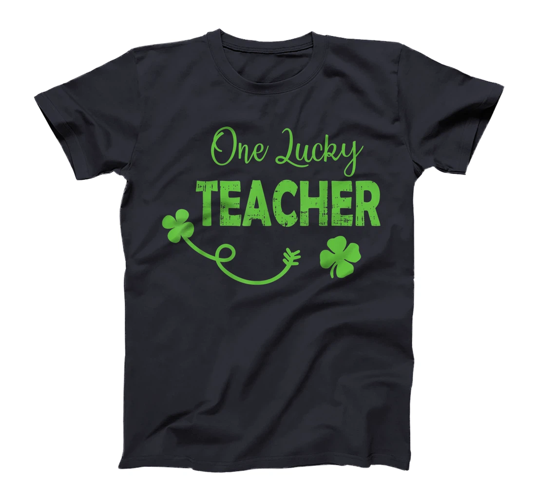 One Lucky Teacher St Patricks Day Shamrock Men Women Gifts T-Shirt, Kid T-Shirt and Women T-Shirt