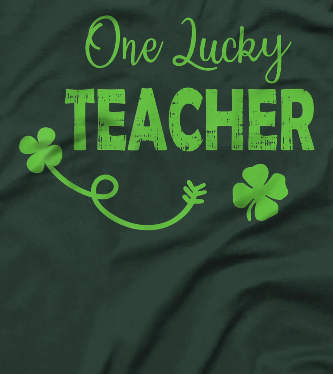 One Lucky Teacher St Patricks Day Shamrock Men Women Gifts T-Shirt, Kid T-Shirt and Women T-Shirt