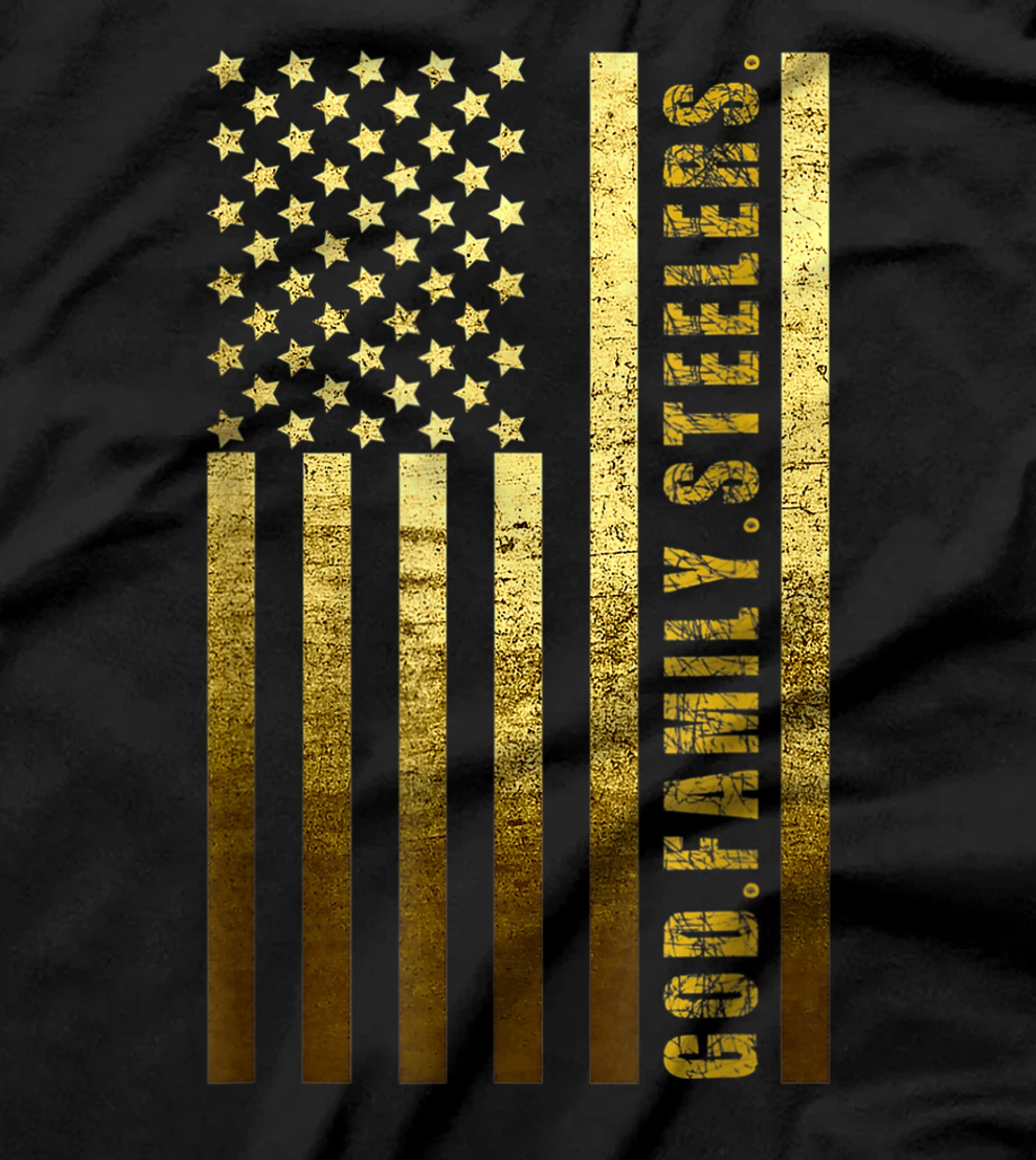 God Family Flag Father's Day Dad T-Shirt