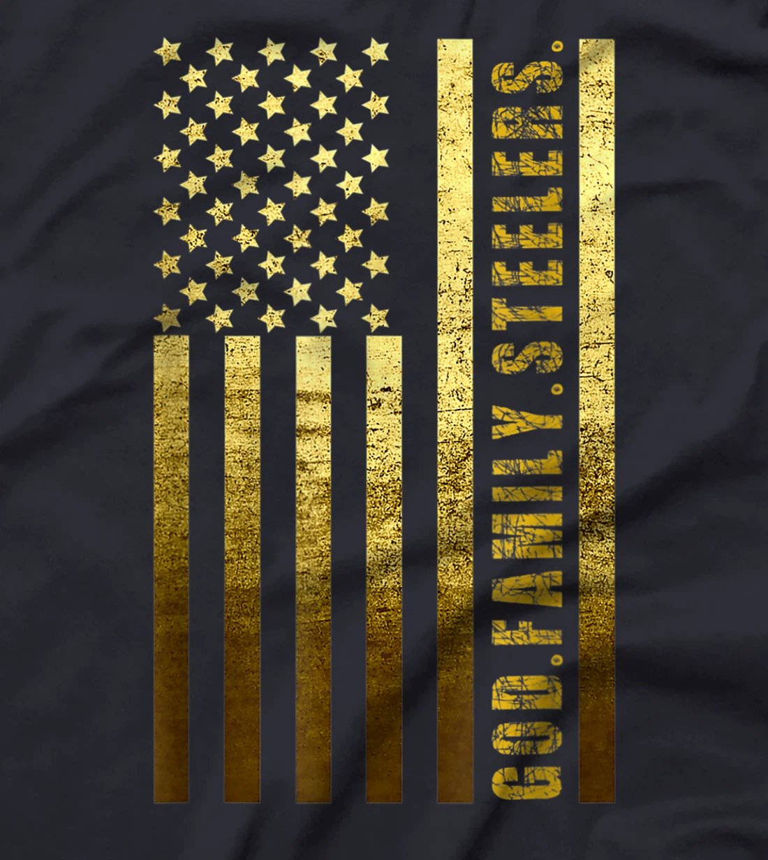 God Family Flag Father's Day Dad T-Shirt