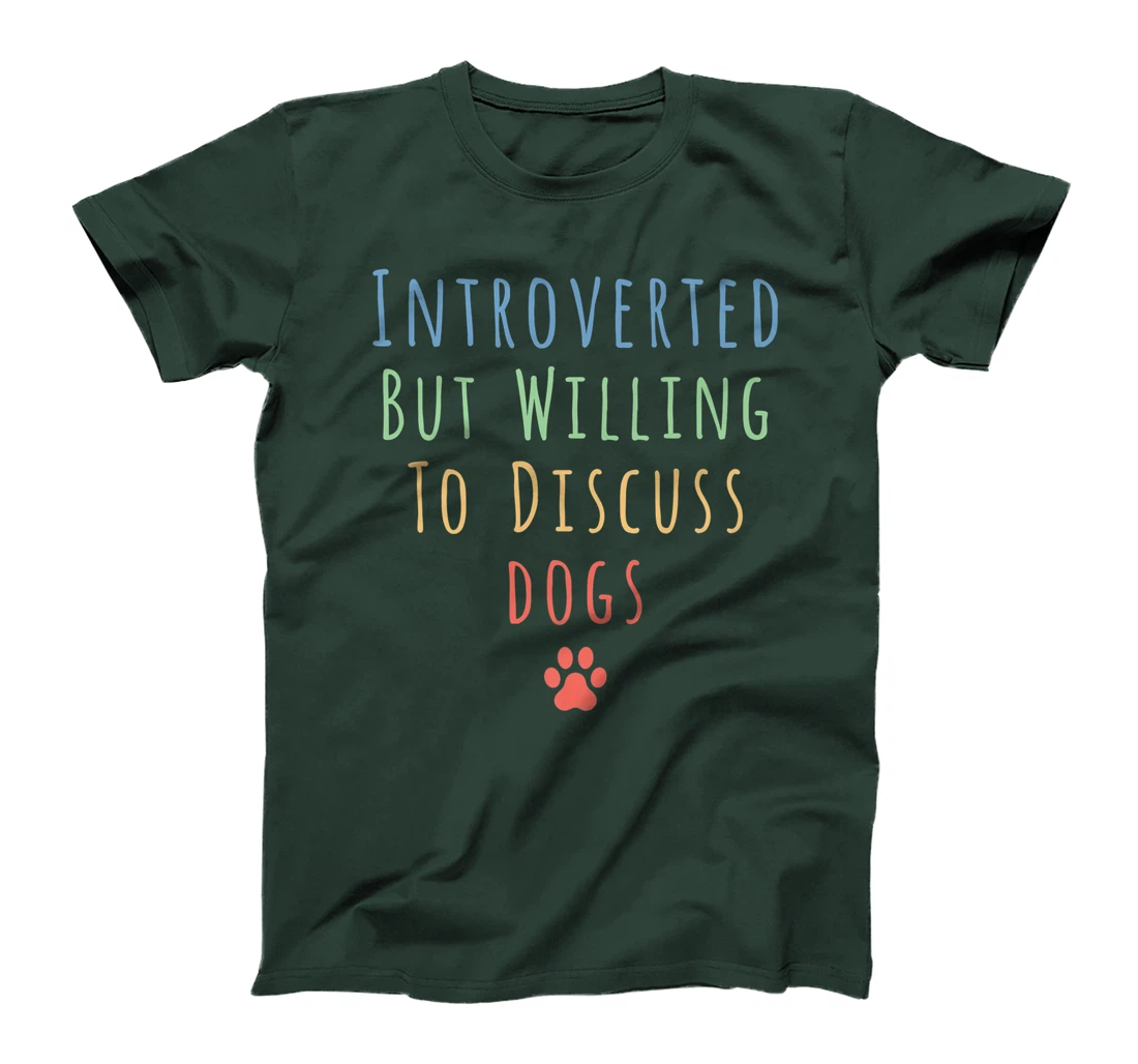 Funny Introverted But Willing To Discuss Cats Men Women Cat T-Shirt, Kid T-Shirt and Women T-Shirt