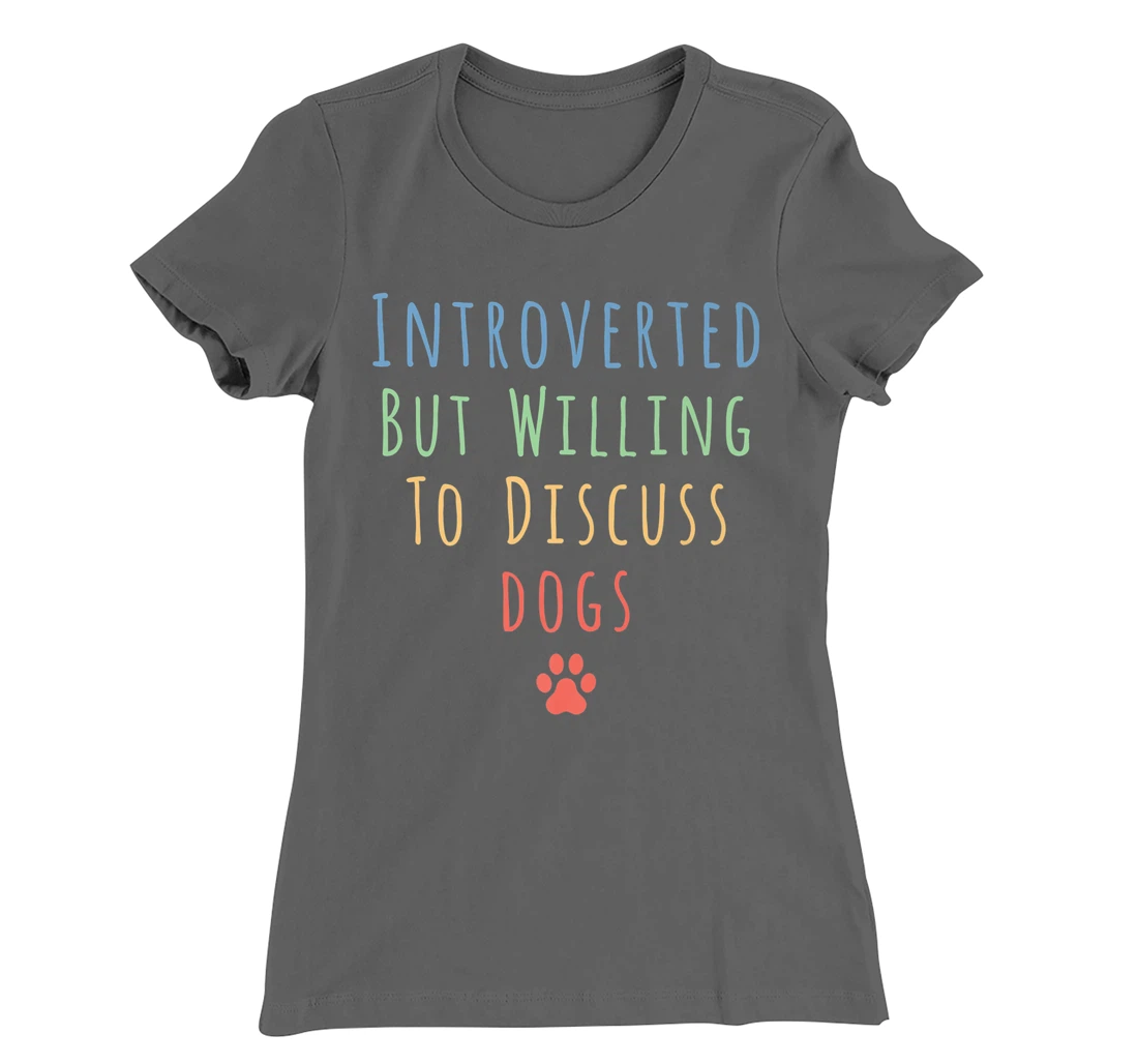 Funny Introverted But Willing To Discuss Cats Men Women Cat T-Shirt, Kid T-Shirt and Women T-Shirt