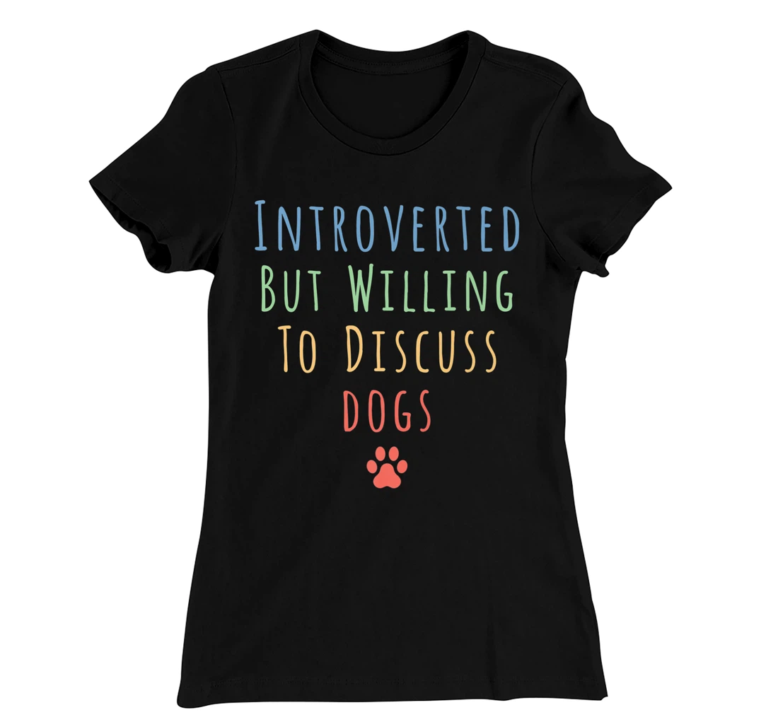 Funny Introverted But Willing To Discuss Cats Men Women Cat T-Shirt, Kid T-Shirt and Women T-Shirt