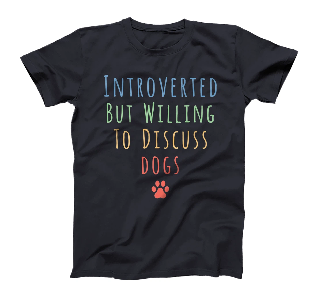 Funny Introverted But Willing To Discuss Cats Men Women Cat T-Shirt, Kid T-Shirt and Women T-Shirt