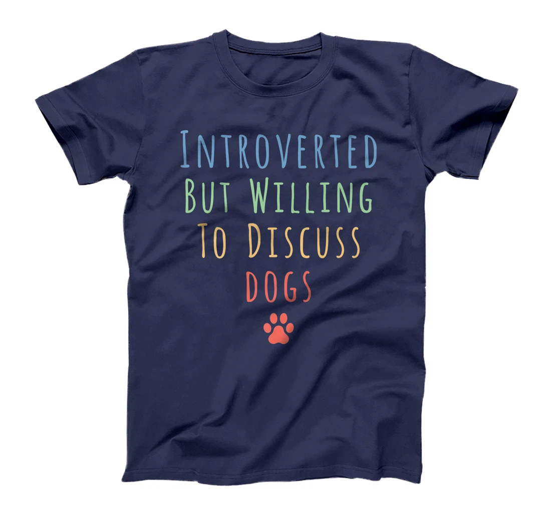 Funny Introverted But Willing To Discuss Cats Men Women Cat T-Shirt, Kid T-Shirt and Women T-Shirt