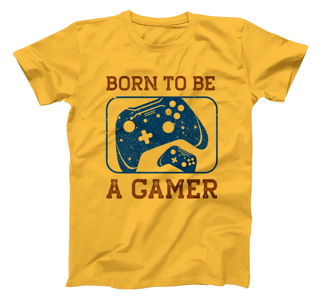 Born to be a Gamer T-Shirt, Kid T-Shirt and Women T-Shirt with Saying Print, Design T-Shirt, Kid T-Shirt and Women T-Shirt Gamer Long Sleeve T-Shirt, Kid T-Shirt and Women T-Shirt