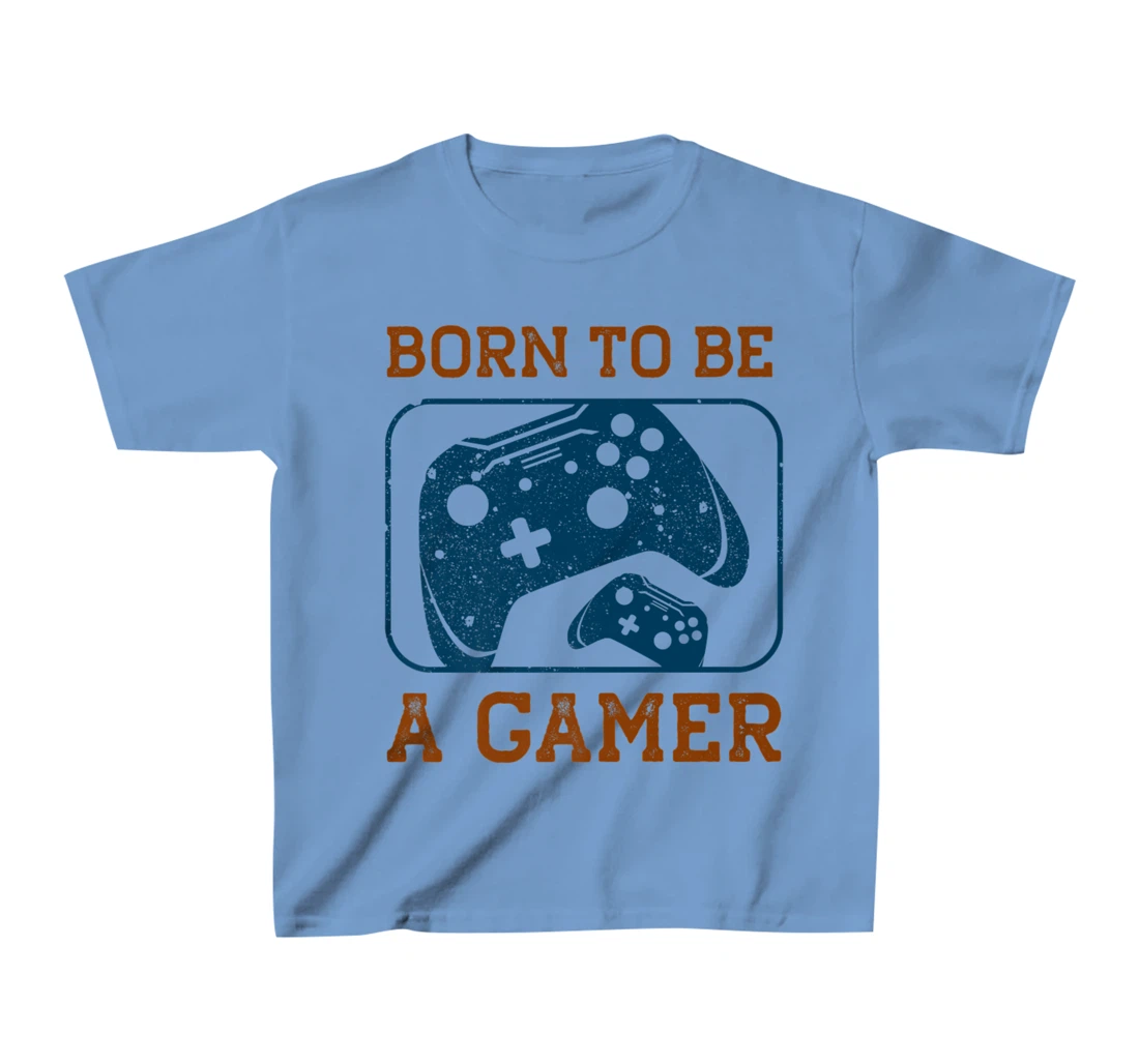 Born to be a Gamer T-Shirt, Kid T-Shirt and Women T-Shirt with Saying Print, Design T-Shirt, Kid T-Shirt and Women T-Shirt Gamer Long Sleeve T-Shirt, Kid T-Shirt and Women T-Shirt