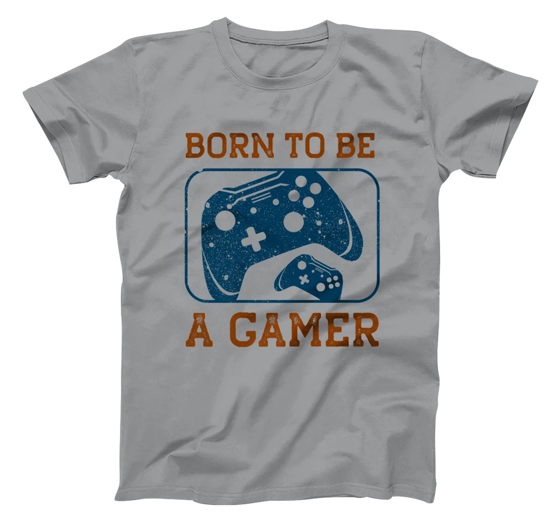 Born to be a Gamer T-Shirt, Kid T-Shirt and Women T-Shirt with Saying Print, Design T-Shirt, Kid T-Shirt and Women T-Shirt Gamer Long Sleeve T-Shirt, Kid T-Shirt and Women T-Shirt