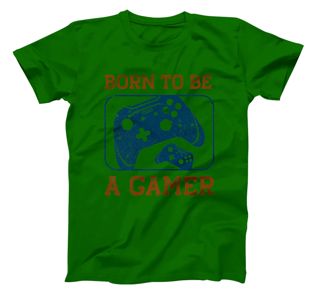 Born to be a Gamer T-Shirt, Kid T-Shirt and Women T-Shirt with Saying Print, Design T-Shirt, Kid T-Shirt and Women T-Shirt Gamer Long Sleeve T-Shirt, Kid T-Shirt and Women T-Shirt