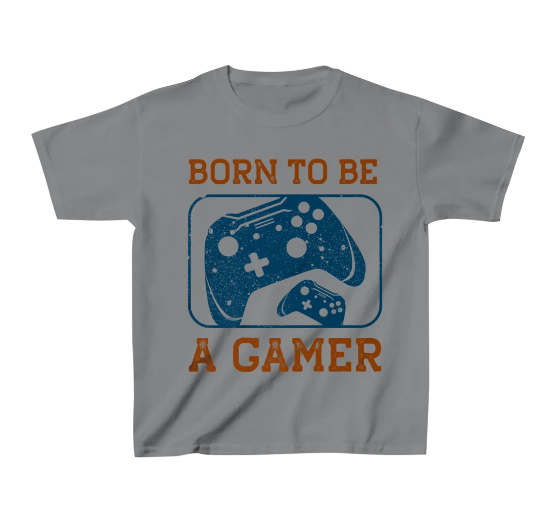 Born to be a Gamer T-Shirt, Kid T-Shirt and Women T-Shirt with Saying Print, Design T-Shirt, Kid T-Shirt and Women T-Shirt Gamer Long Sleeve T-Shirt, Kid T-Shirt and Women T-Shirt