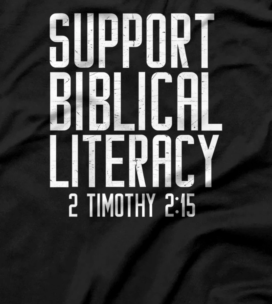 Support Biblical Literacy Know God's Word T-Shirt, Women T-Shirt