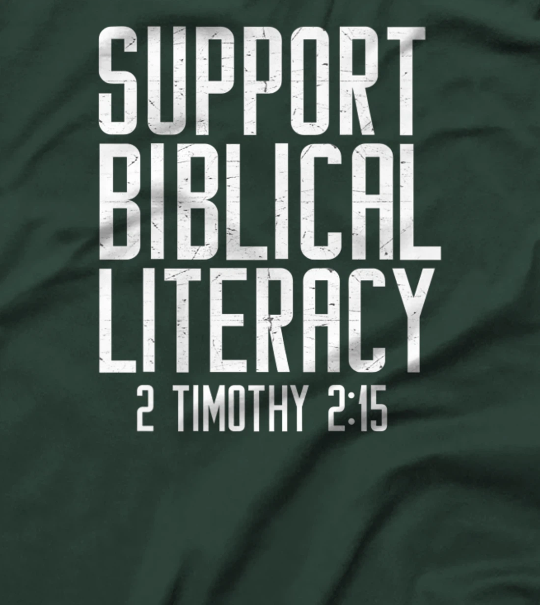 Support Biblical Literacy Know God's Word T-Shirt, Women T-Shirt