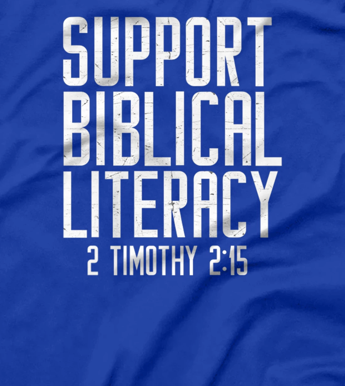 Support Biblical Literacy Know God's Word T-Shirt, Women T-Shirt