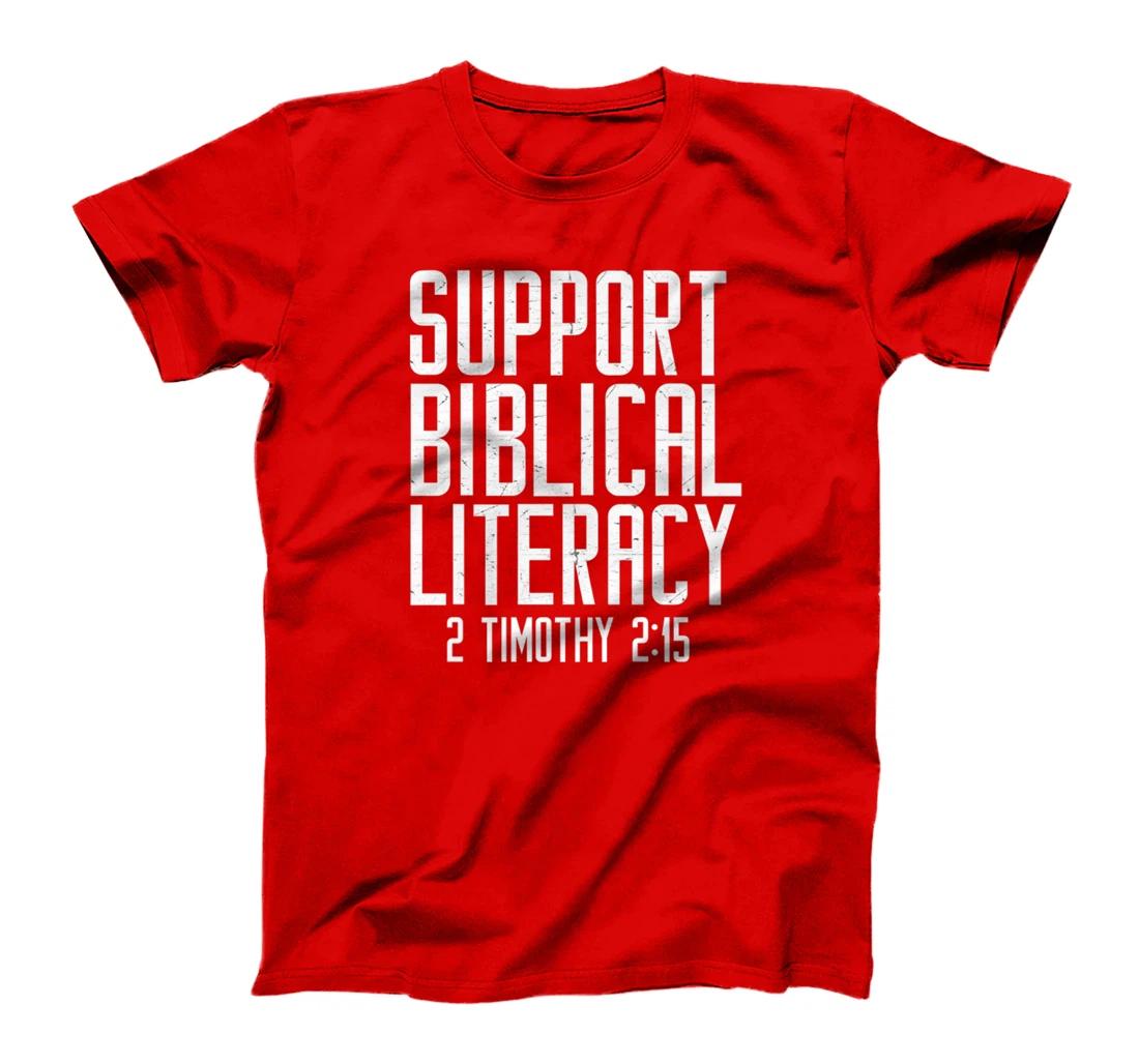 Support Biblical Literacy Know God's Word T-Shirt, Women T-Shirt
